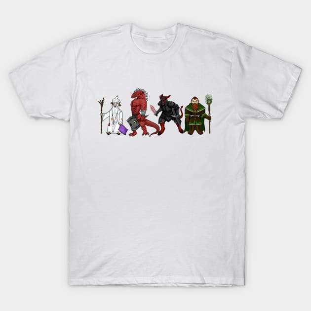 One-shot Onslaught - Core Group T-Shirt by oneshotonslaught